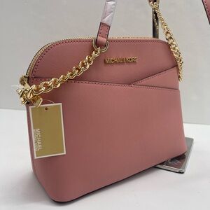 MICHAEL KORS Jet Set Travel Medium Dome Crossbody XCROSS XBODY Bag
Primrose 
NWT